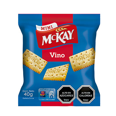 Galleta Mini Vino McKay 40gr